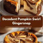 Decadent Pumpkin Swirl Gingersnap Cheesecake Recipe to Savor This Season