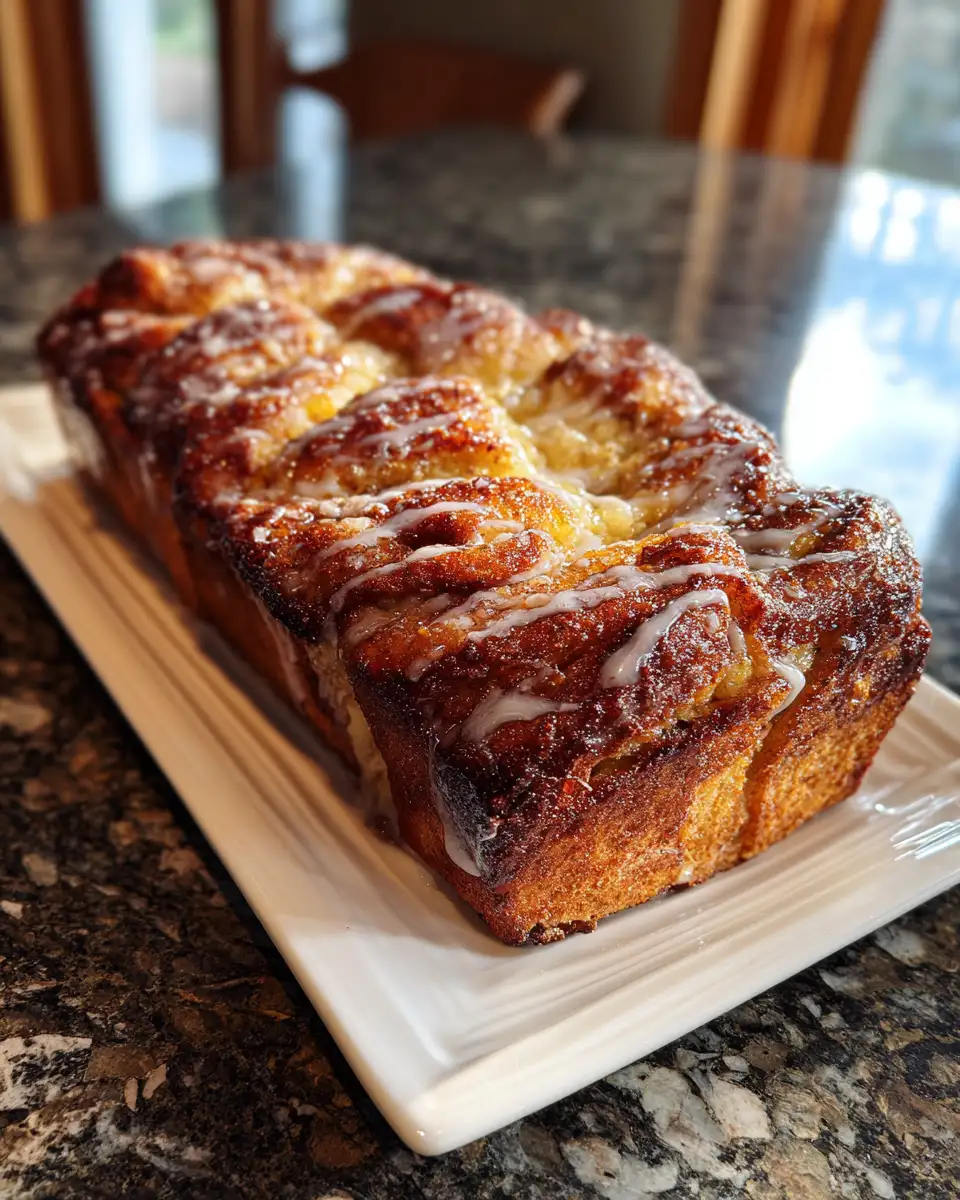Final dish - Irresistibly Easy Amish Apple Fritter Bread Recipe You’ll Love