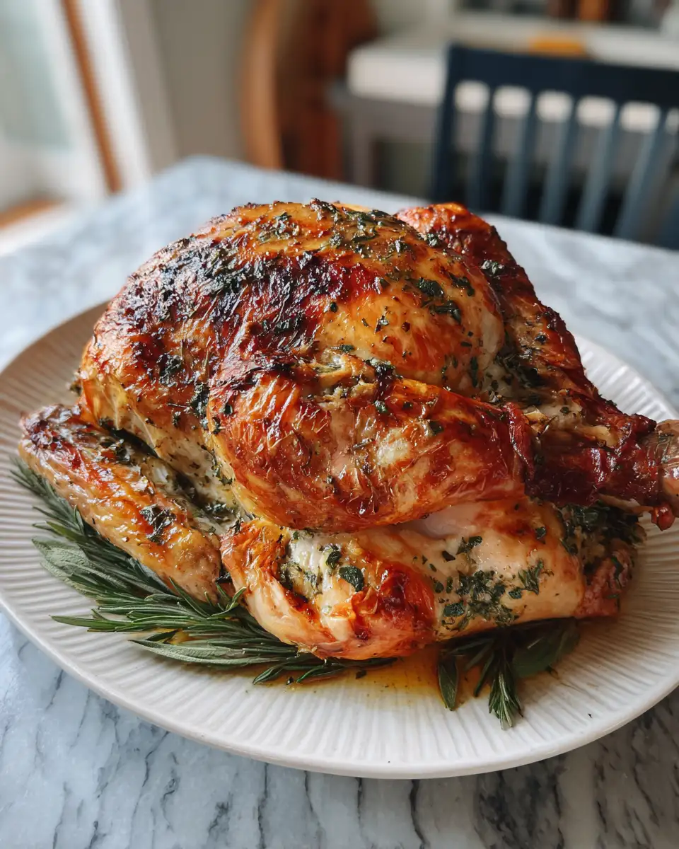 Garlic Herb Butter Roast Turkey That Will Elevate Your Holiday Feast 2 Final dish - Garlic Herb Butter Roast Turkey That Will Elevate Your Holiday Feast