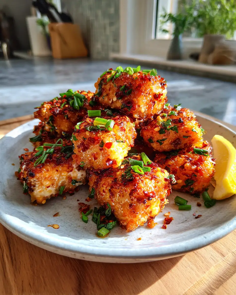 Final dish - Irresistible Homemade Crispy Bang Bang Salmon Bites You Need to Try