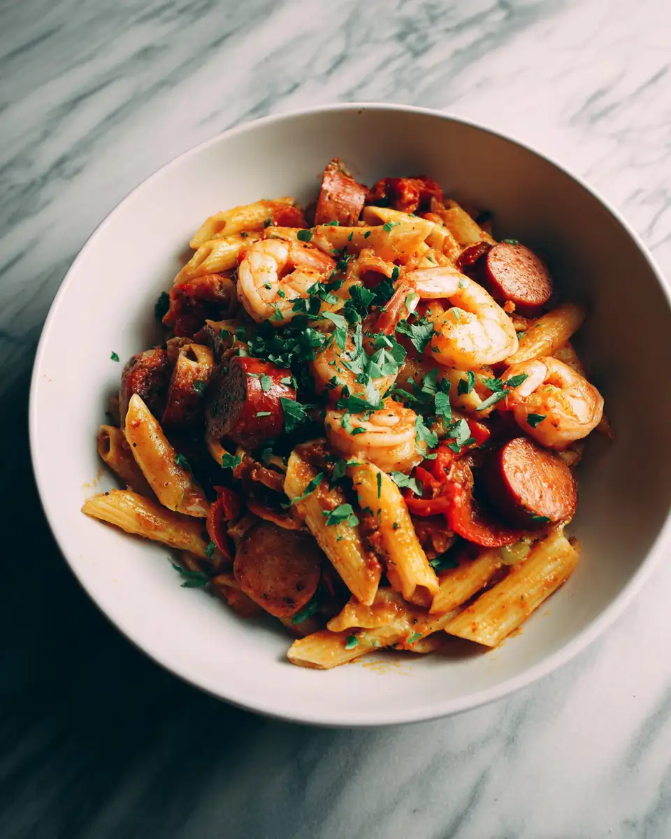 Easy Jambalaya Pasta Recipe That Brings Bold Flavors to Your Dinner Table - Featured Image