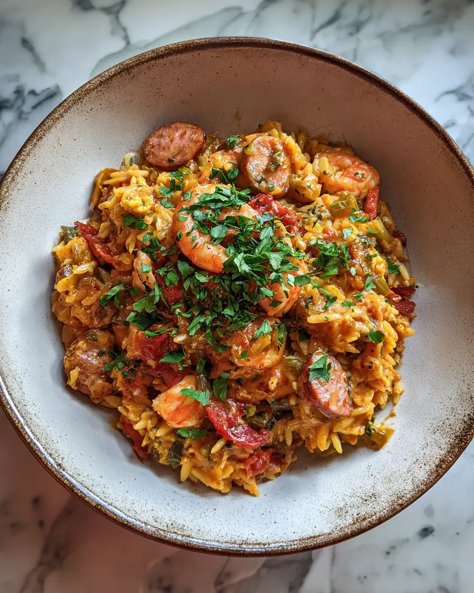 Final dish - Easy Jambalaya Pasta Recipe That Brings Bold Flavors to Your Dinner Table