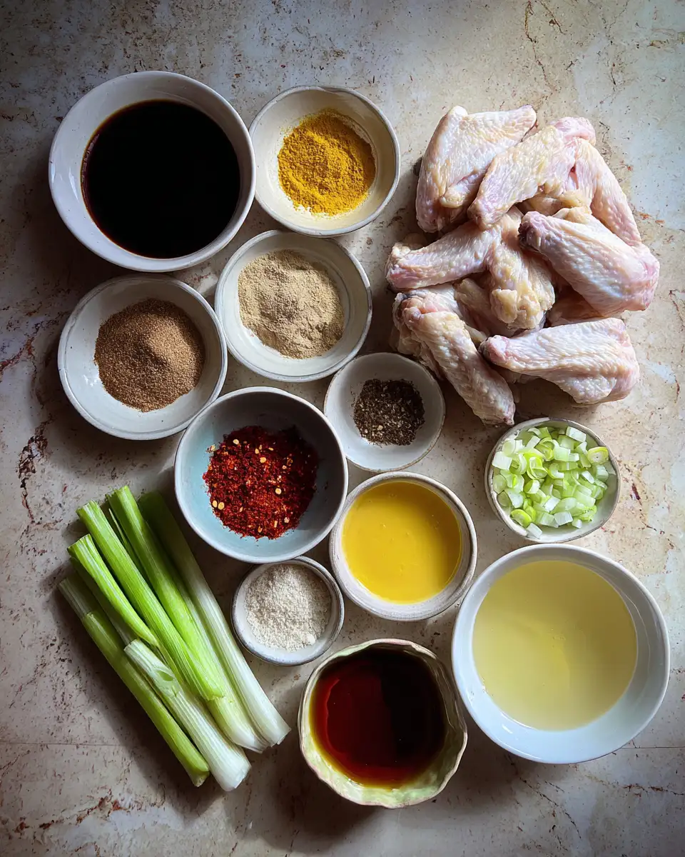 Ingredients for Irresistible Jerk Chicken Wings That Will Ignite Your Taste Buds