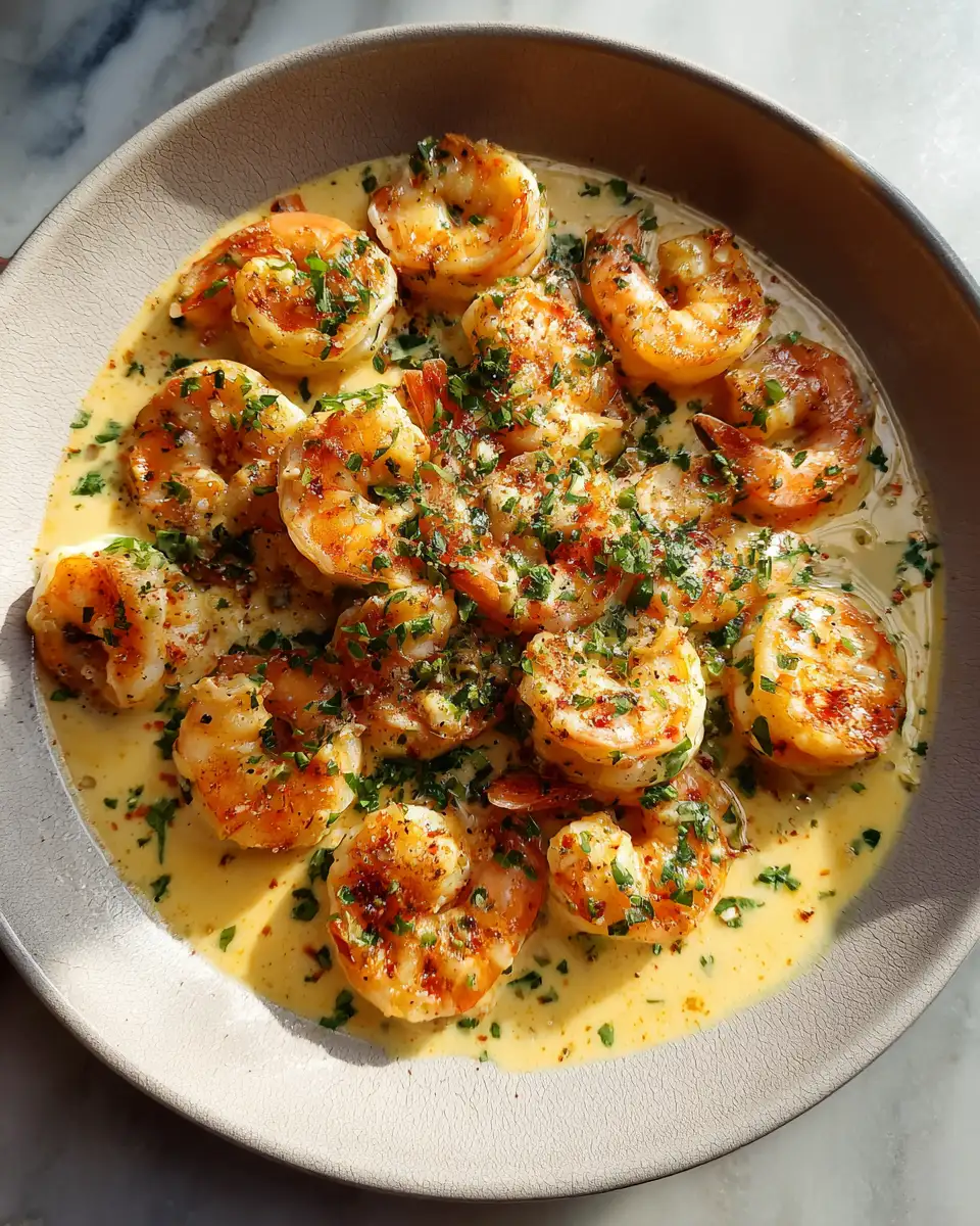 Final dish - Marry Me Shrimps Recipe Romantic Creamy Garlic Shrimp to Impress Your Love