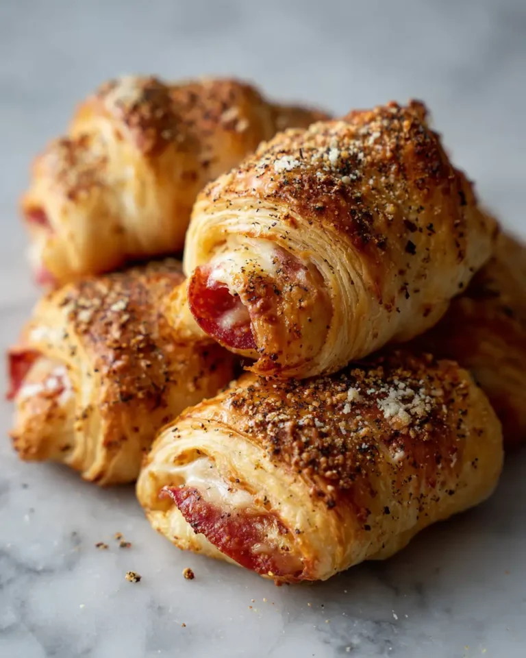 Irresistible Mozzarella Pepperoni Croissant Rolls You Need to Try - Featured Image
