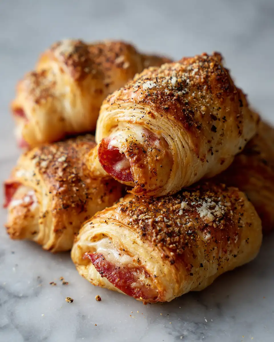 Irresistible Mozzarella Pepperoni Croissant Rolls You Need to Try - Featured Image