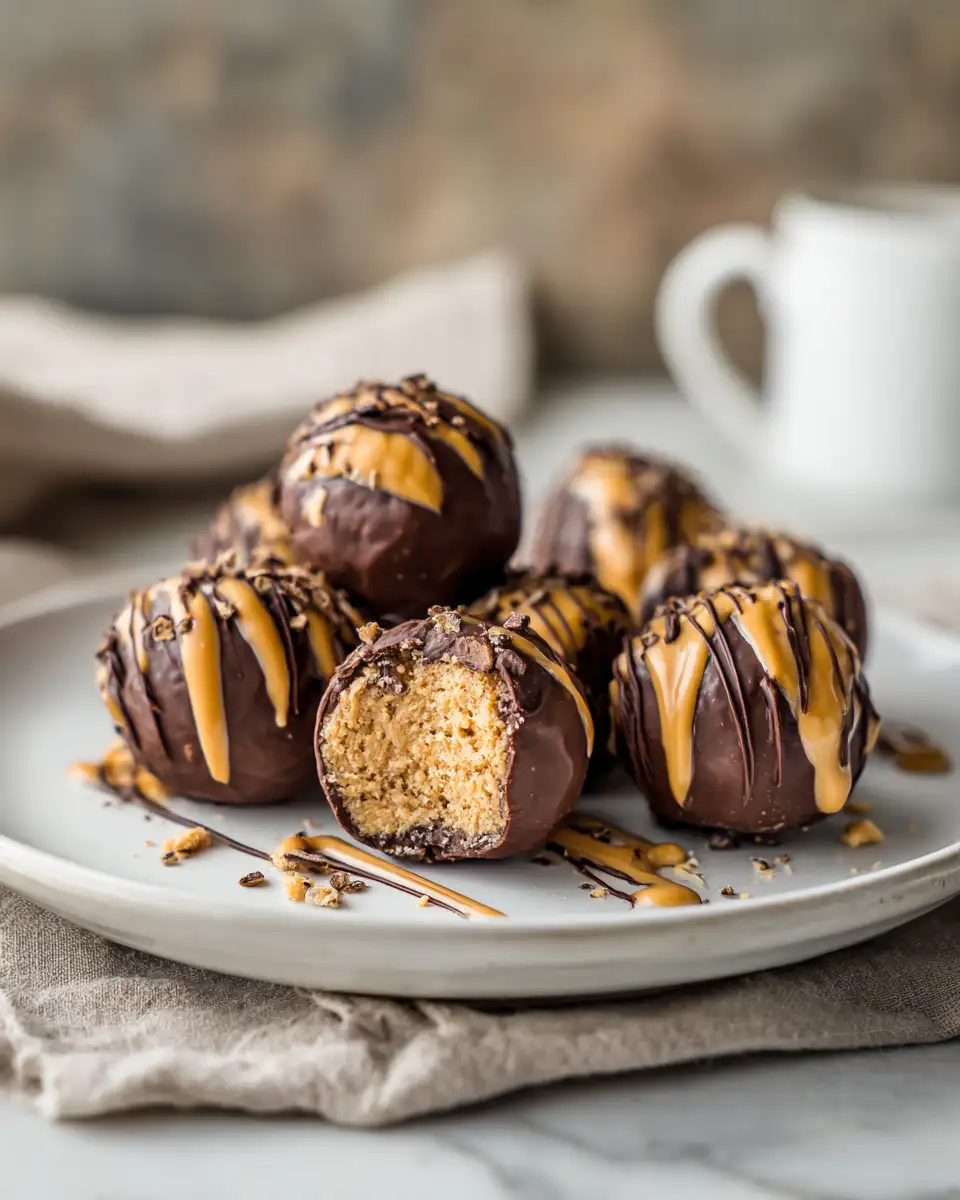 Irresistible No-Bake Peanut Butter Cheesecake Balls You Have to Try - Featured Image