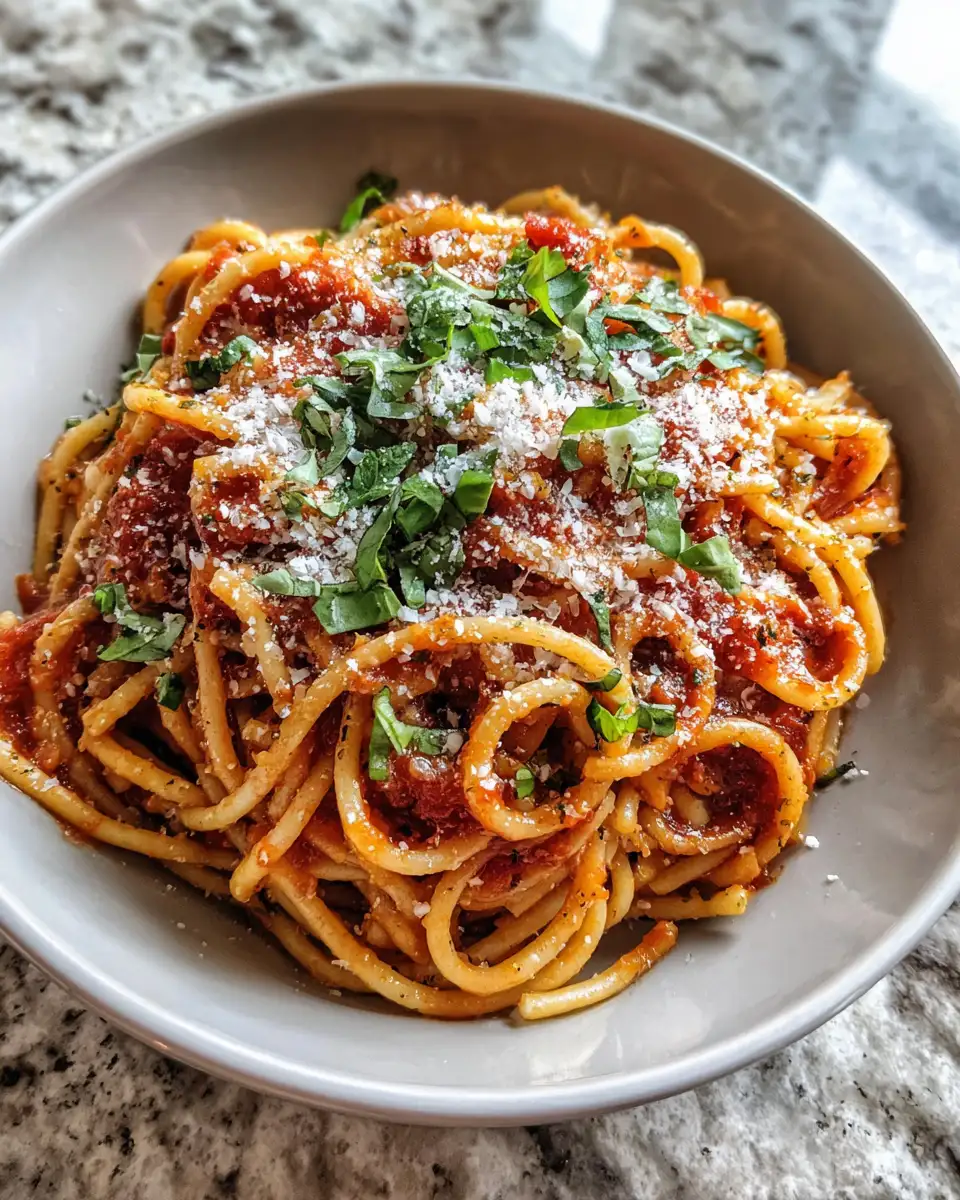 The Ultimate Pasta Recipe Marinara That Will Delight Your Taste Buds - Featured Image