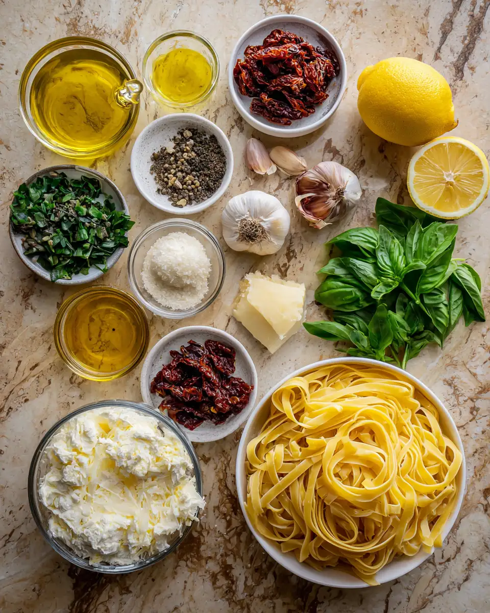 Ingredients for Irresistible Pasta Recipe Marry Me That Will Win Hearts