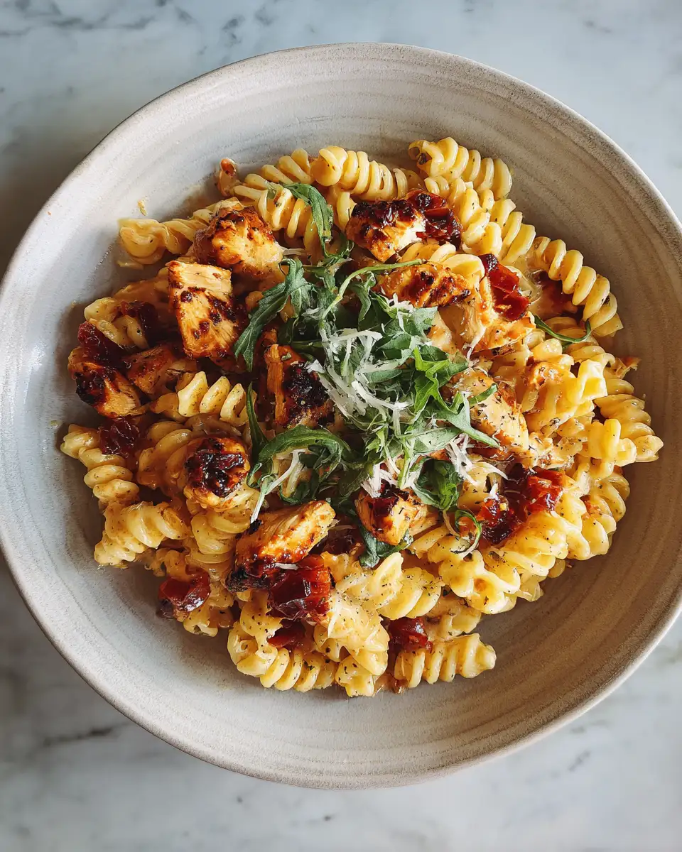Final dish - Quick and Easy Pasta Recipe in the Microwave for Busy Weeknights