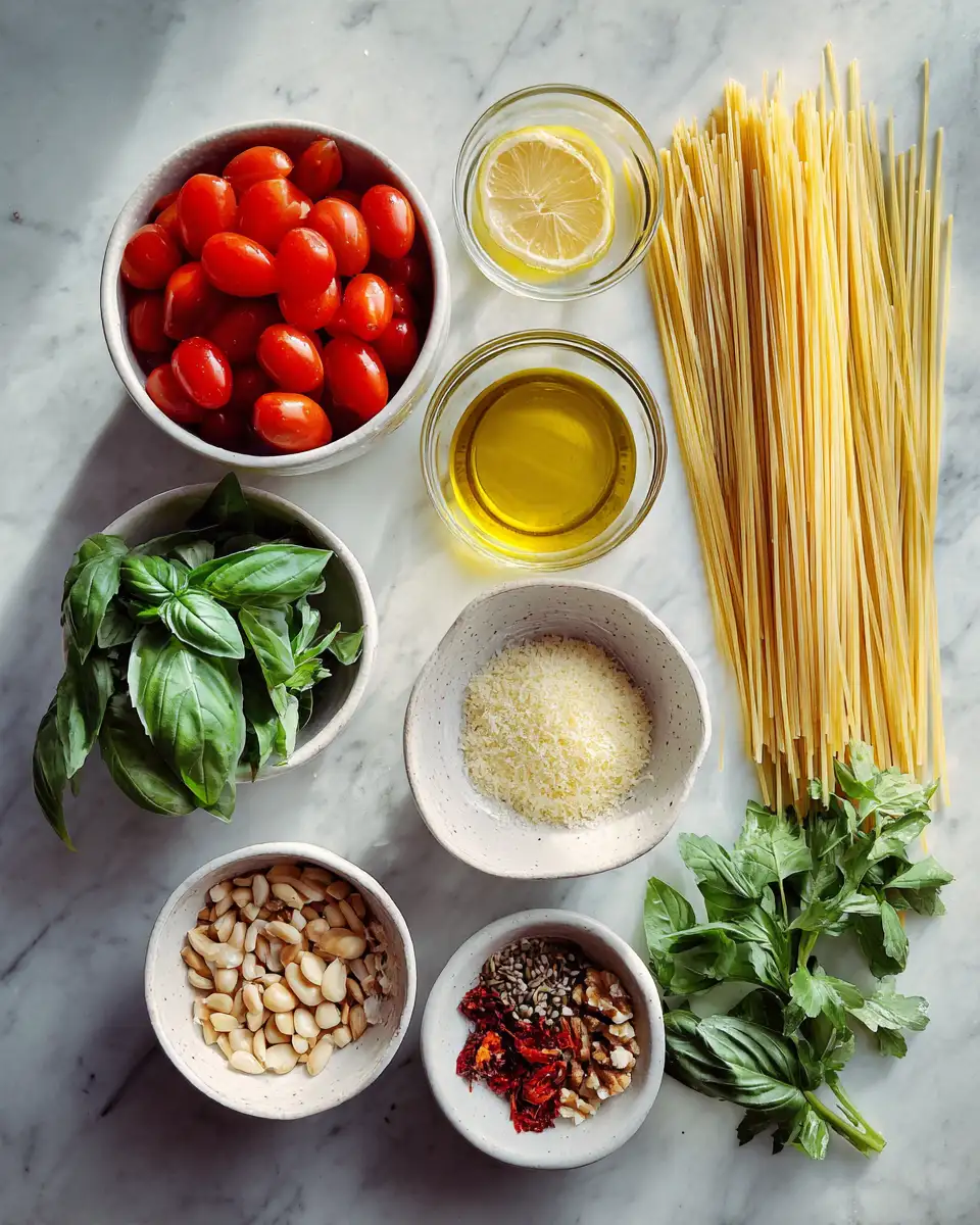 Ingredients for Delicious Pasta Recipe No Dairy That Everyone Will Love