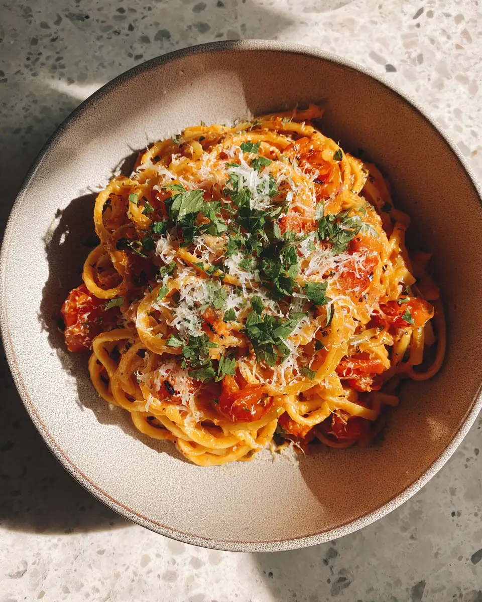 Final dish - Effortless Pasta Recipe One Pot Wonder for Busy Weeknights