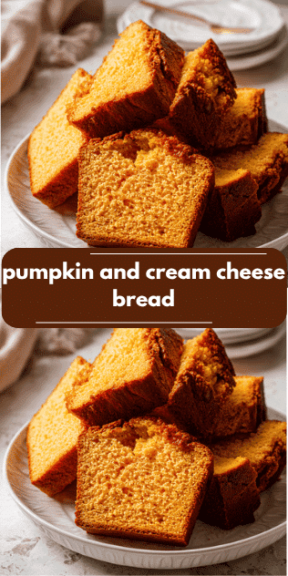 Irresistible Pumpkin and Cream Cheese Bread You Need to Try
