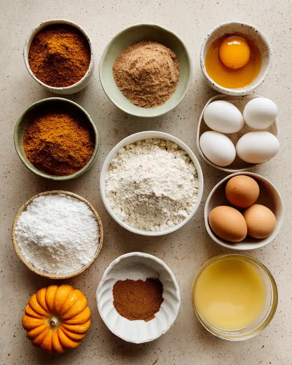 Ingredients for The Ultimate Guide to Moist and Delicious Pumpkin Bread Recipes