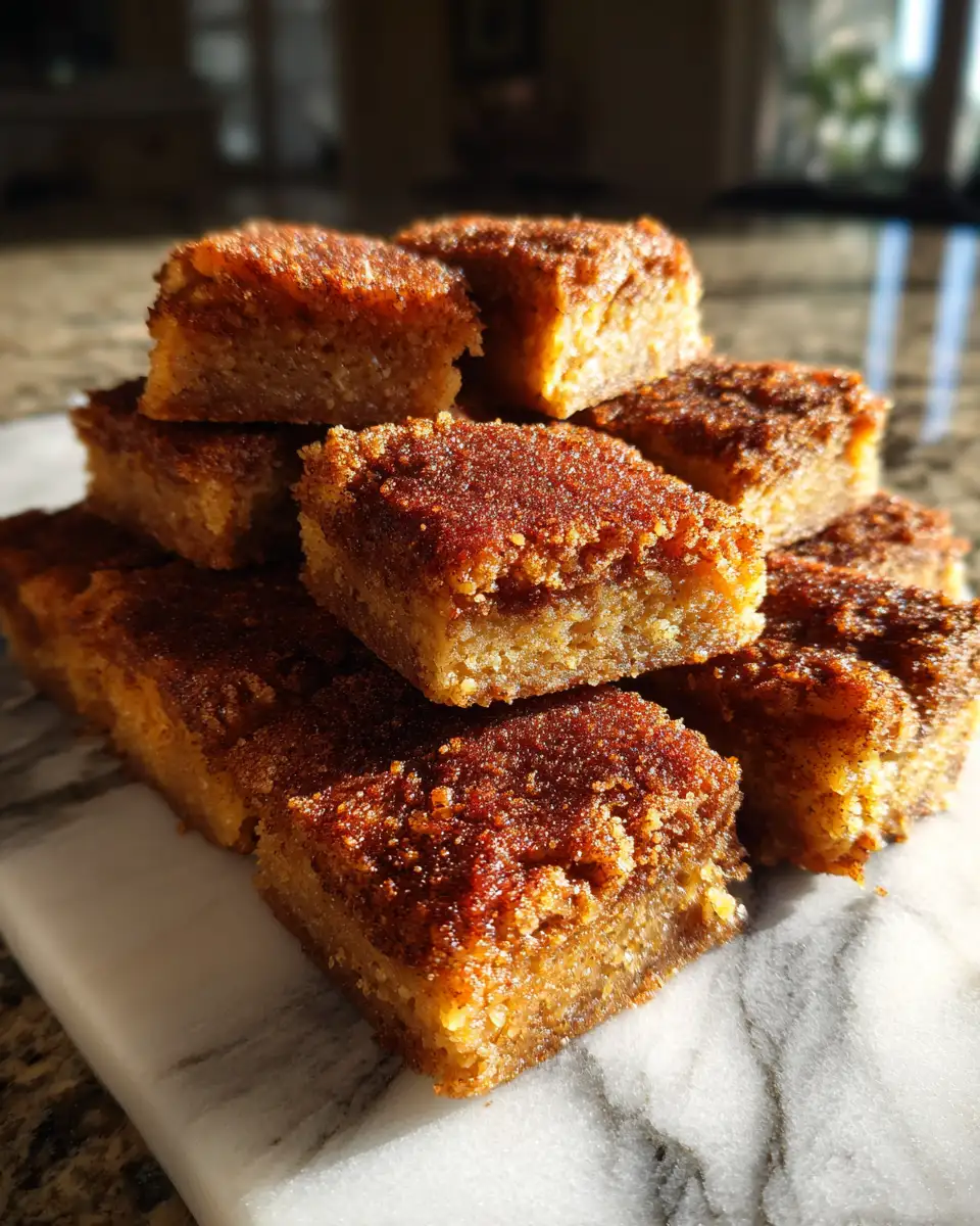 Irresistible Pumpkin Spice Snickerdoodle Blondies You Have to Try 6 Final dish - Irresistible Pumpkin Spice Snickerdoodle Blondies You Have to Try