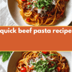 Effortless Flavor Boost with This Quick Beef Pasta Recipe