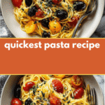 The Quickest Pasta Recipe to Satisfy Your Cravings in Minutes