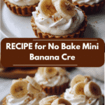 Irresistible Recipe for No Bake Mini Banana Cream Pies That Everyone Will Love