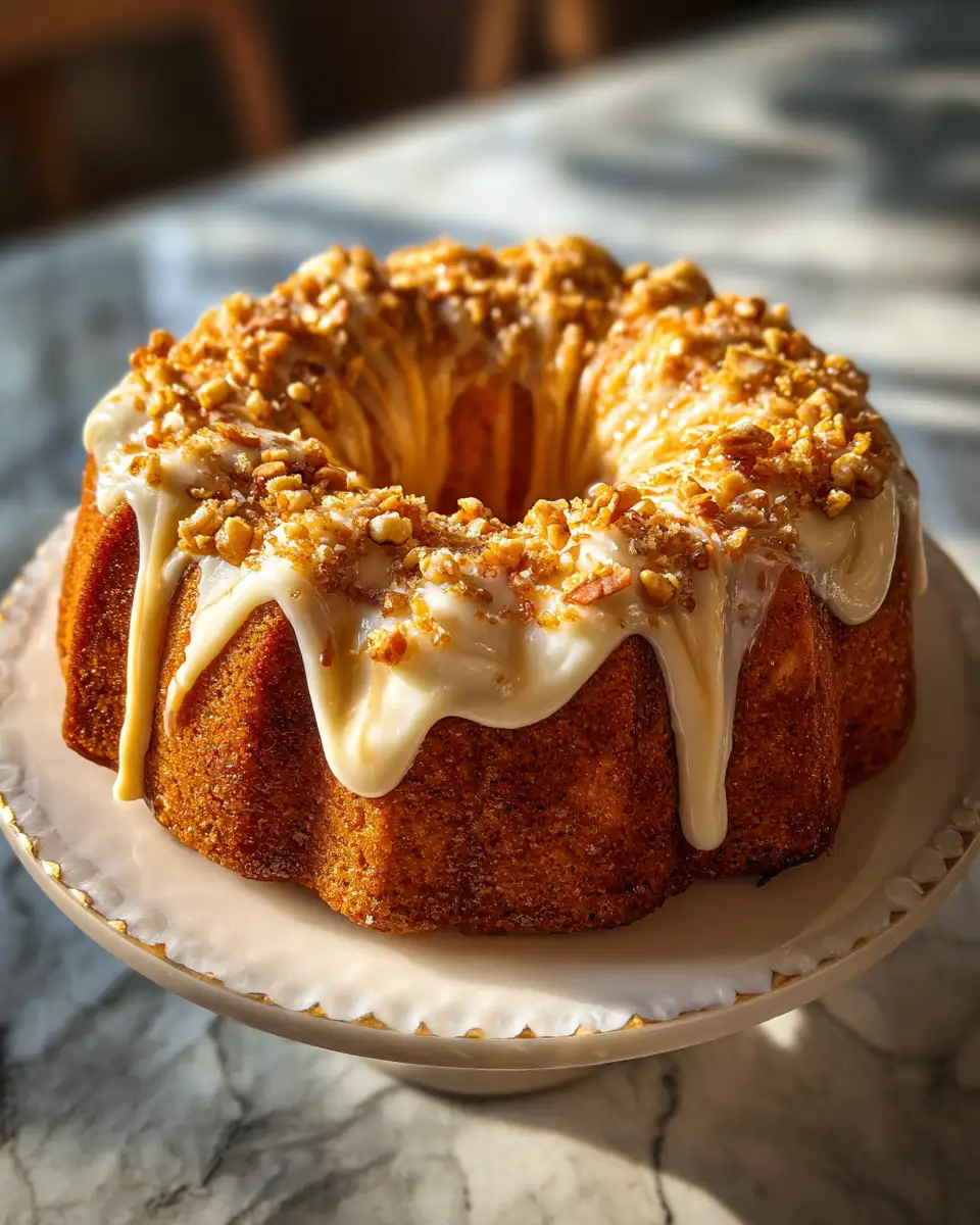 Irresistible Recipe for Pumpkin Cream Cheese Bundt Cake That Will Wow Your Taste Buds 4 Final dish - Irresistible Recipe for Pumpkin Cream Cheese Bundt Cake That Will Wow Your Taste Buds
