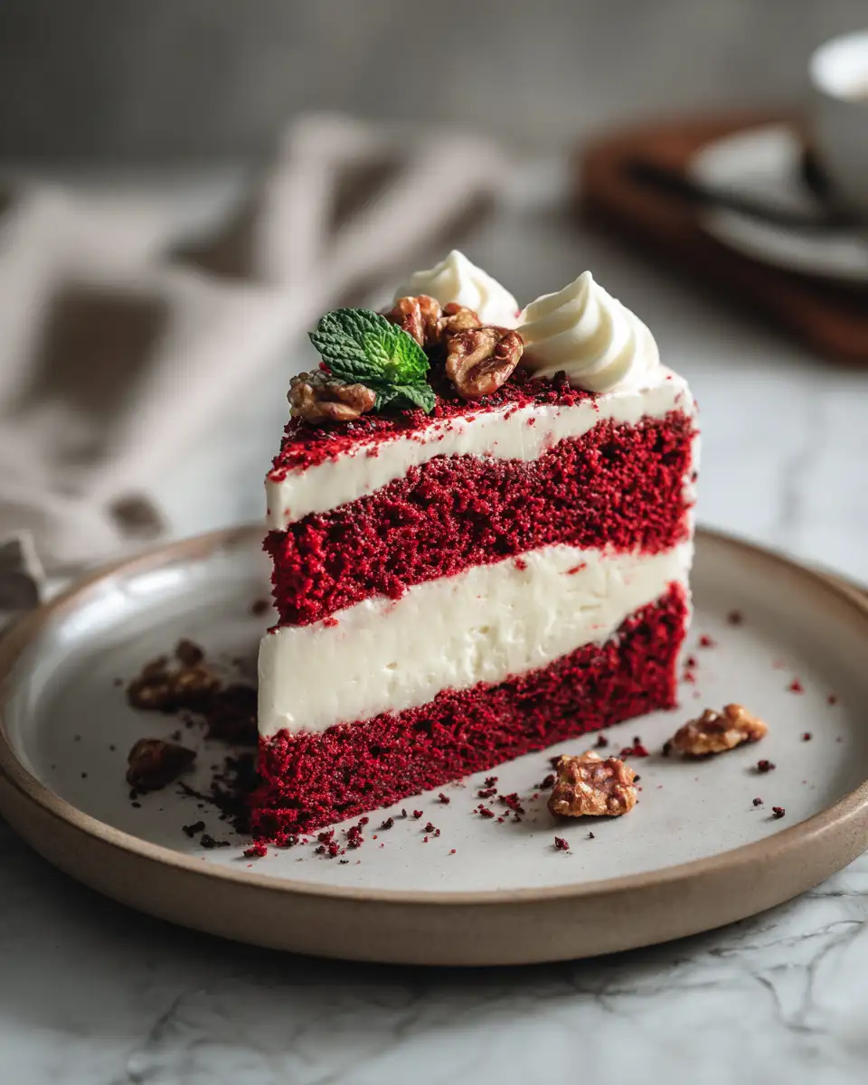 Indulge in Decadence with the Ultimate Red Velvet Cheesecake Cake - Featured Image