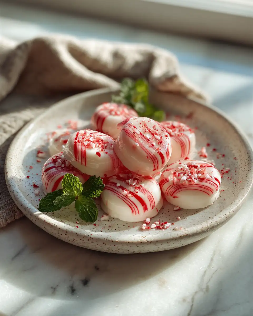 Final dish - Irresistibly Soft Christmas Peppermints Recipe to Sweeten Your Holidays