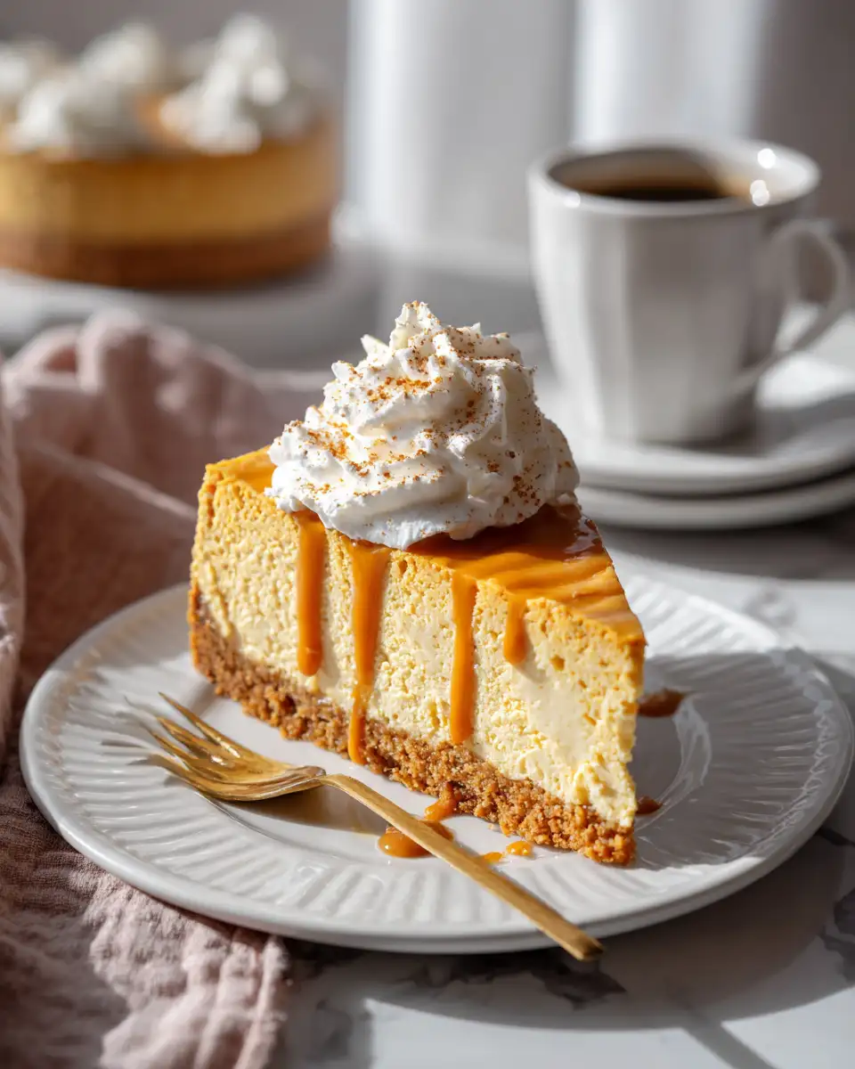 Irresistible Thanksgiving Pumpkin Cheesecake Recipe to Wow Your Guests - Featured Image