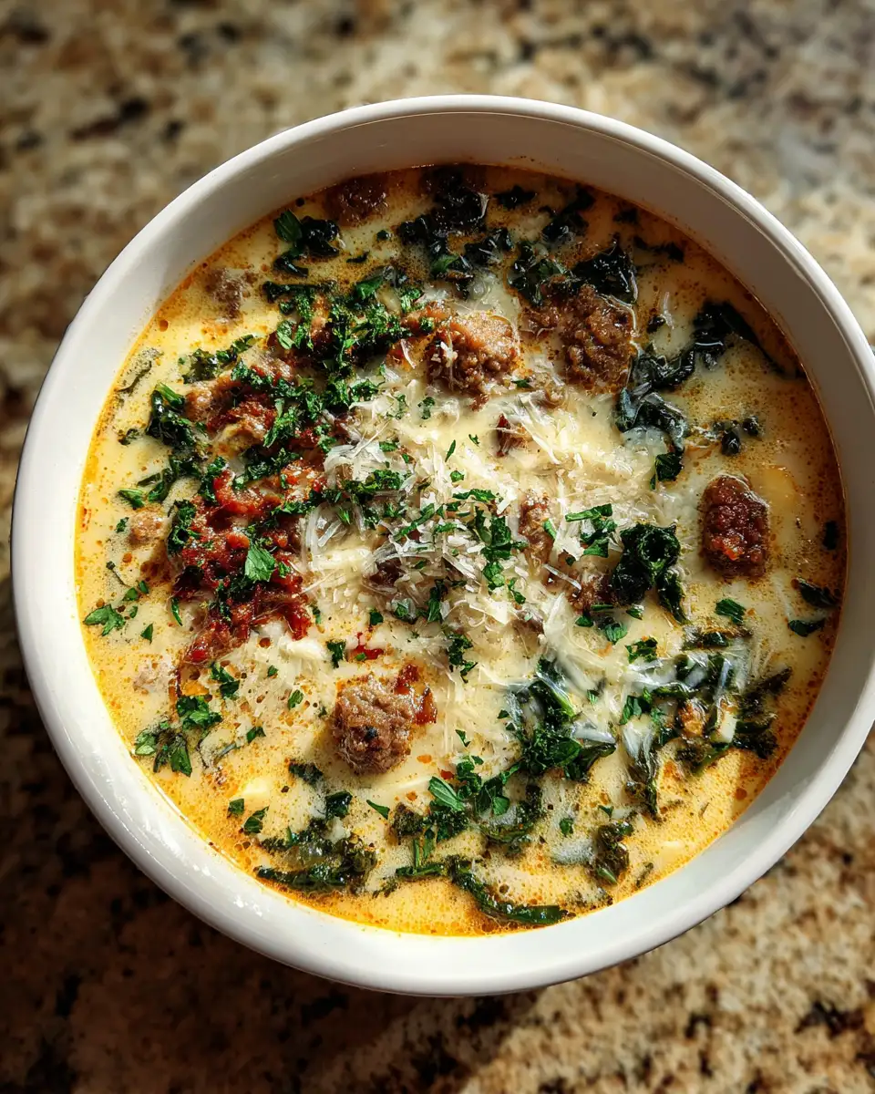 Final dish - Hearty and Delicious Zuppa Toscana Soup Recipe to Warm Your Soul