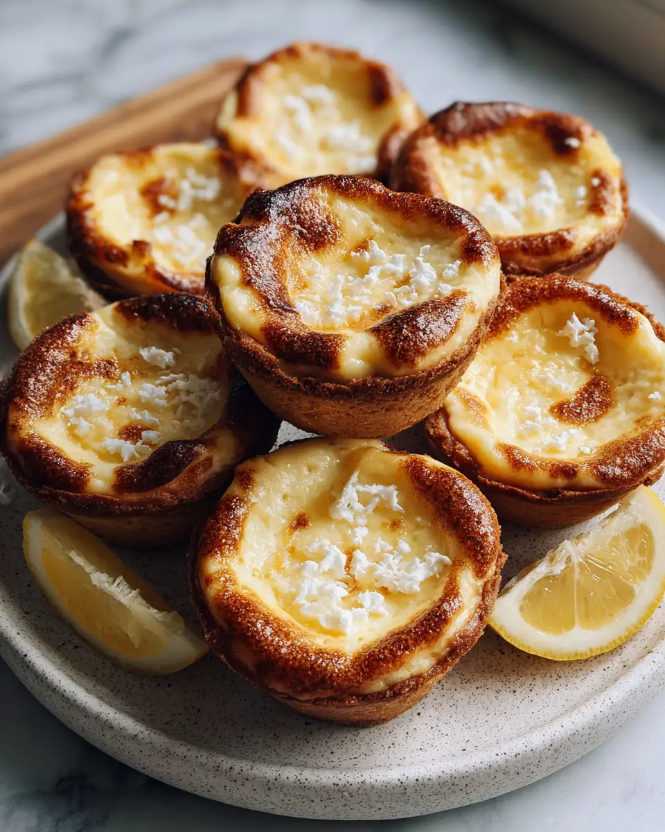 Final dish - Delight Your Taste Buds with Baby Lemon Impossible Pies