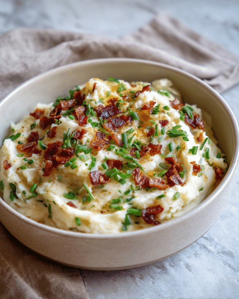 Creamy Bacon Scallion Mashed Potatoes That Will Steal the Show - Featured Image