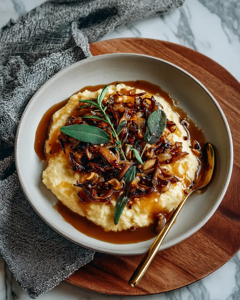 The Ultimate Guide to Making Irresistible Caramelized Onion Gravy - Featured Image