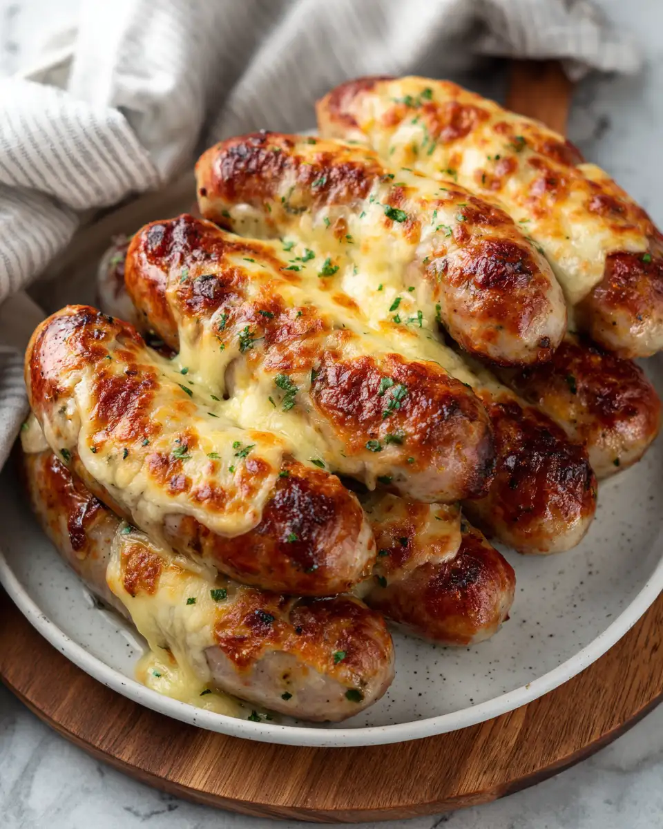 Irresistible Cheesy Baked Sausage Recipe You Need to Try - Featured Image