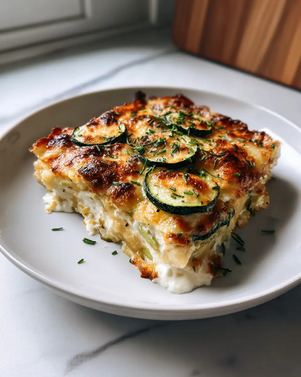 The Ultimate Cheesy Zucchini Casserole Recipe You Need to Try - Featured Image