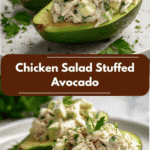 Creamy Chicken Salad Stuffed Avocado Recipe for a Healthy Delight