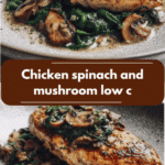Delicious Chicken Spinach and Mushroom Low Carb Recipe for Healthy Eating