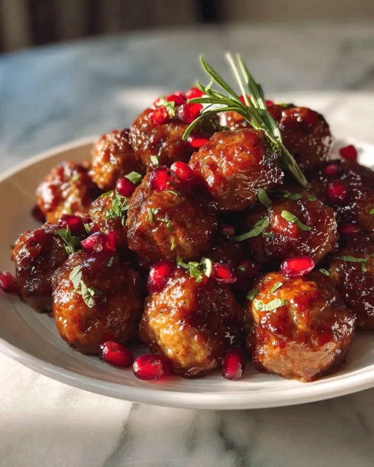 Irresistible Christmas Cranberry Meatballs That Will Steal the Holiday Show - Featured Image