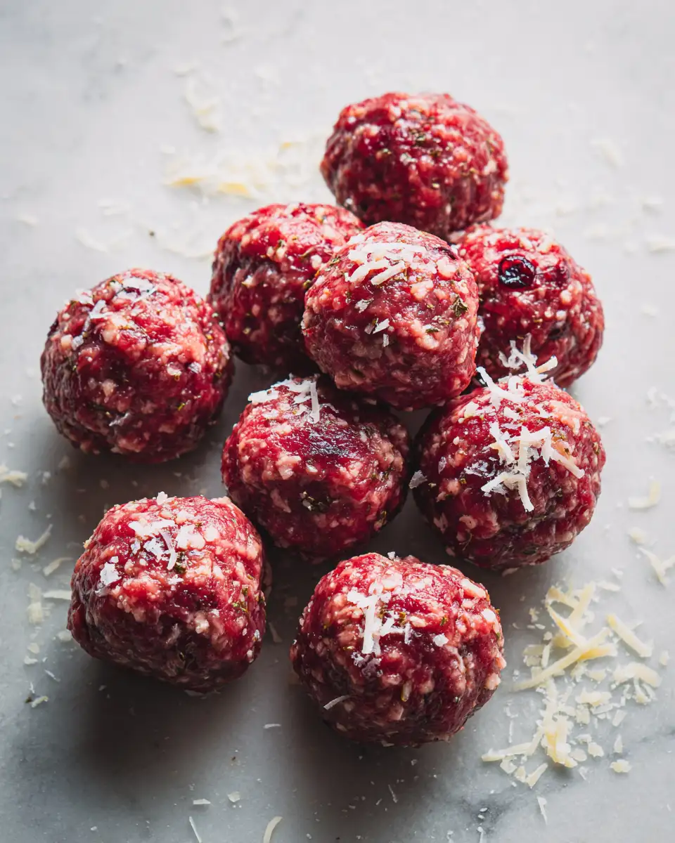 Ingredients for Irresistible Christmas Cranberry Meatballs That Will Steal the Holiday Show