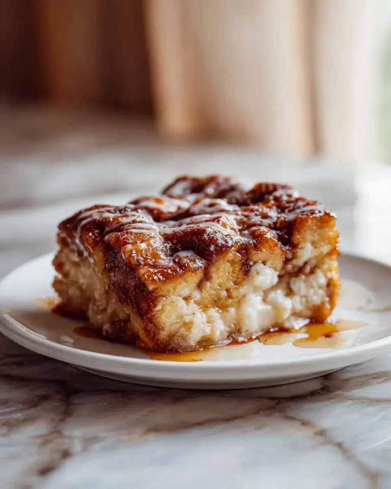 Irresistible Cinnamon Roll Bread Pudding Recipe You Need to Try - Featured Image