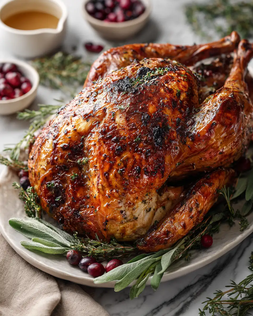 Final dish - The Ultimate Guide to a Perfect Classic Roast Turkey