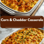 Ultimate Comfort Food Corn & Cheddar Casserole Recipe