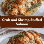 Irresistible Crab and Shrimp Stuffed Salmon Recipe for Seafood Lovers