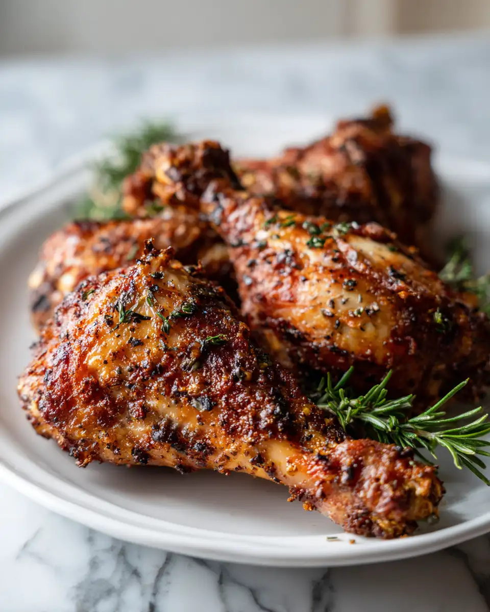 Irresistibly Crispy Air Fryer Turkey Legs You Need to Try - Featured Image