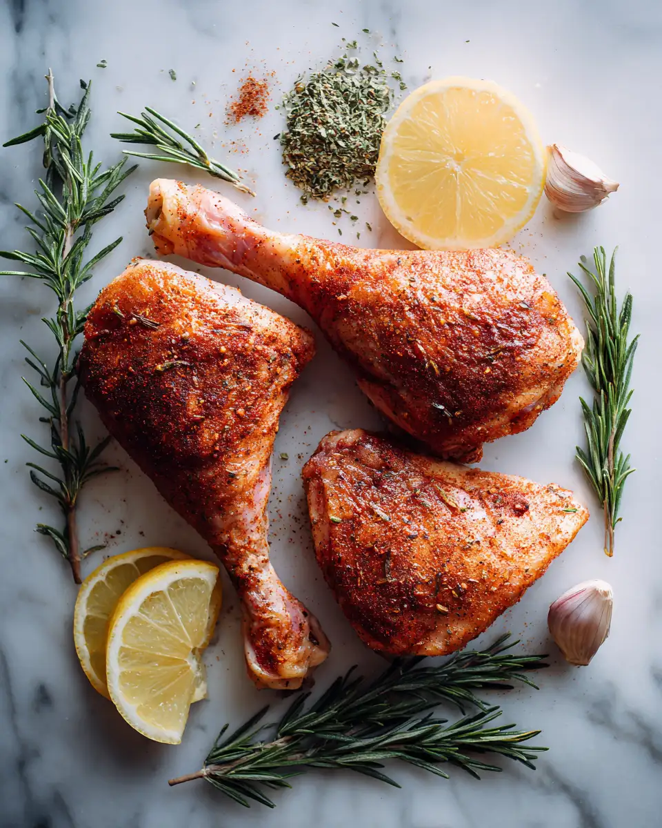Ingredients for Irresistibly Crispy Air Fryer Turkey Legs You Need to Try
