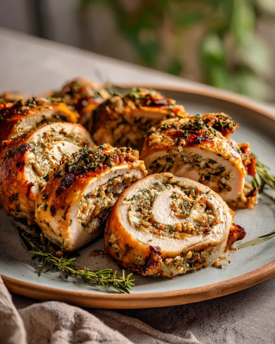 Flavor Packed Turkey Roll Ups with Stuffing That Will Wow Your Taste Buds - Featured Image