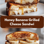 Sweet and Savory Delight Honey Banana Grilled Cheese Sandwich Recipe