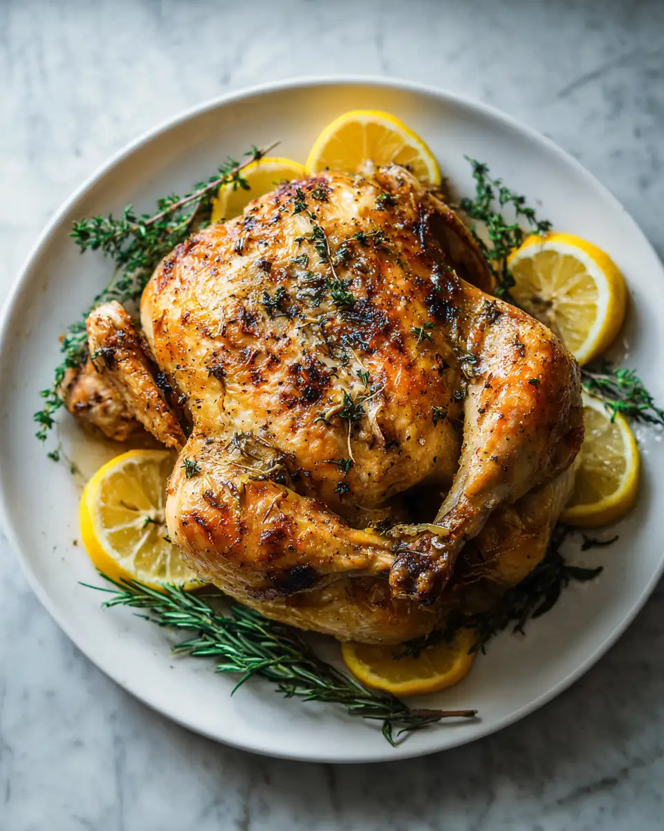 The Ultimate Lemon Garlic Roast Chicken Recipe You Need to Try - Featured Image