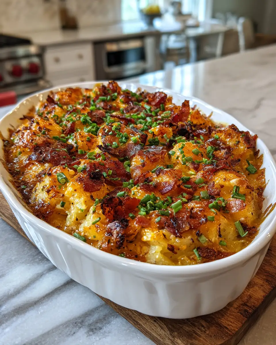 Ultimate Loaded Baked Potato Casserole Recipe That Will Steal the Show 6 Final dish - Ultimate Loaded Baked Potato Casserole Recipe That Will Steal the Show