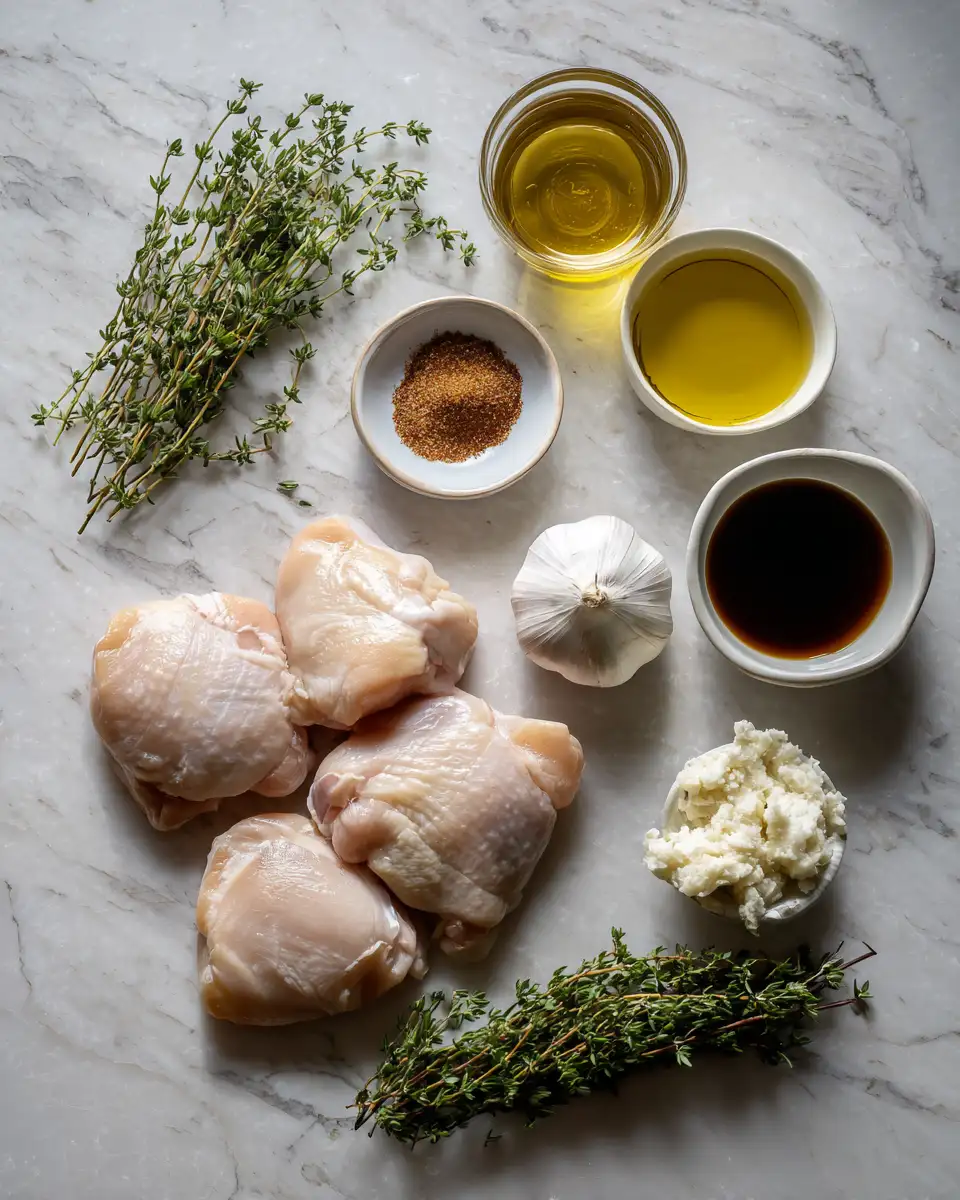 Ingredients for Irresistible Maple Garlic Chicken Recipe That Will Steal Your Heart