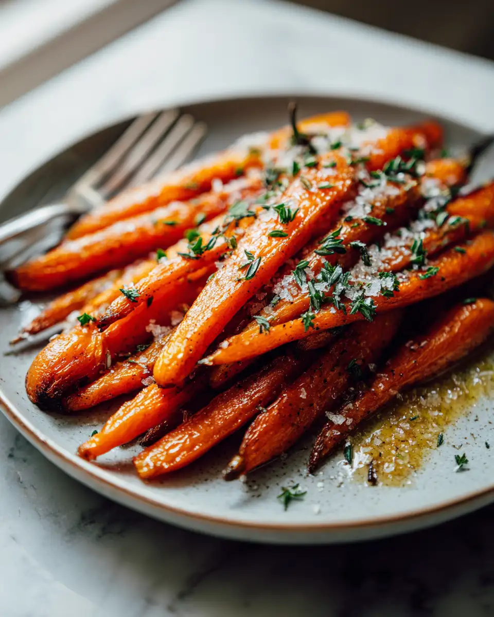 Final dish - Sweet and Savory Delight Maple Roasted Carrots to Elevate Your Dinner