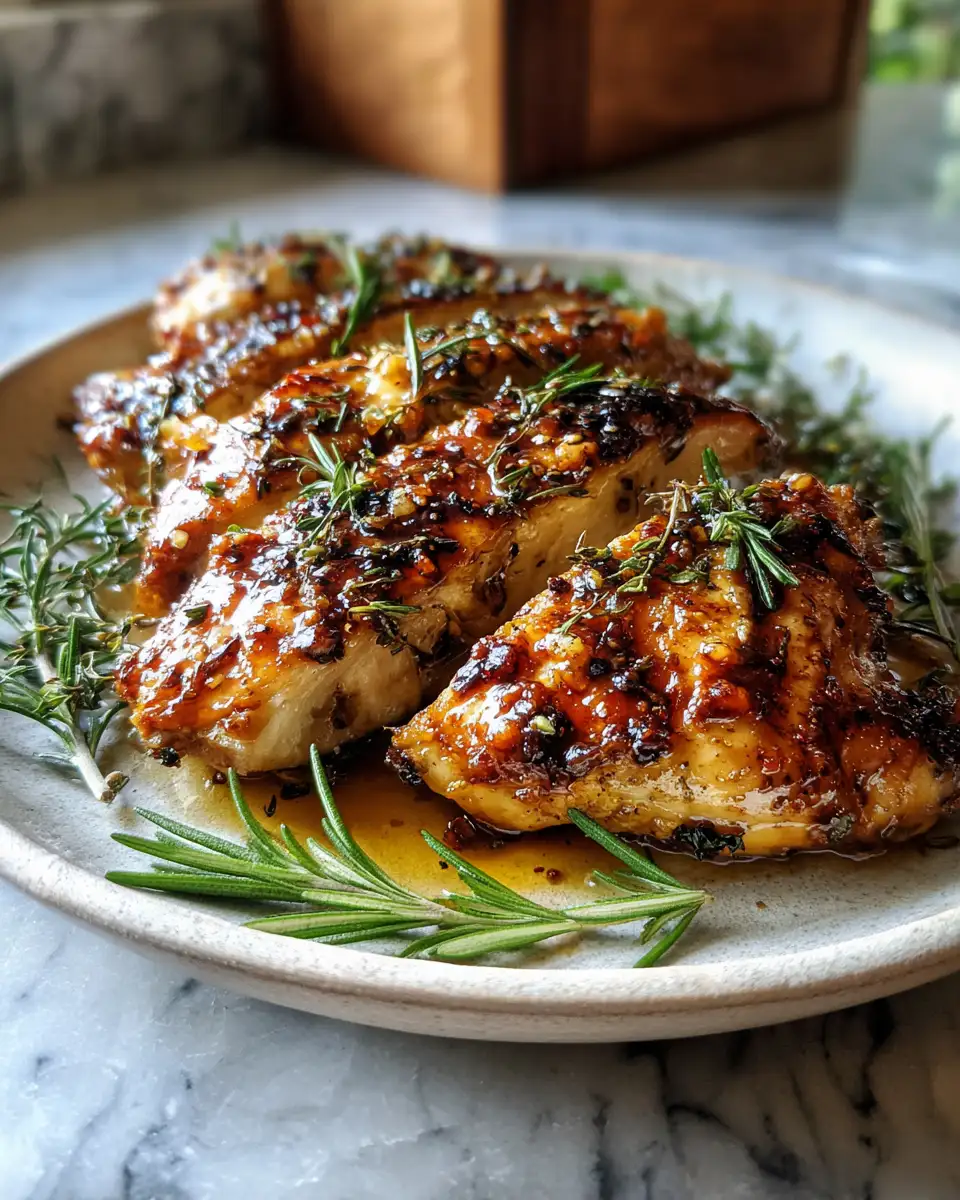 Sweet and Savory Delight Maple Rosemary Chicken Recipe to Try Tonight 4 Final dish - Sweet and Savory Delight Maple Rosemary Chicken Recipe to Try Tonight