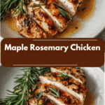 Sweet and Savory Delight Maple Rosemary Chicken Recipe to Try Tonight